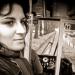 Ma belle dans le tram..
